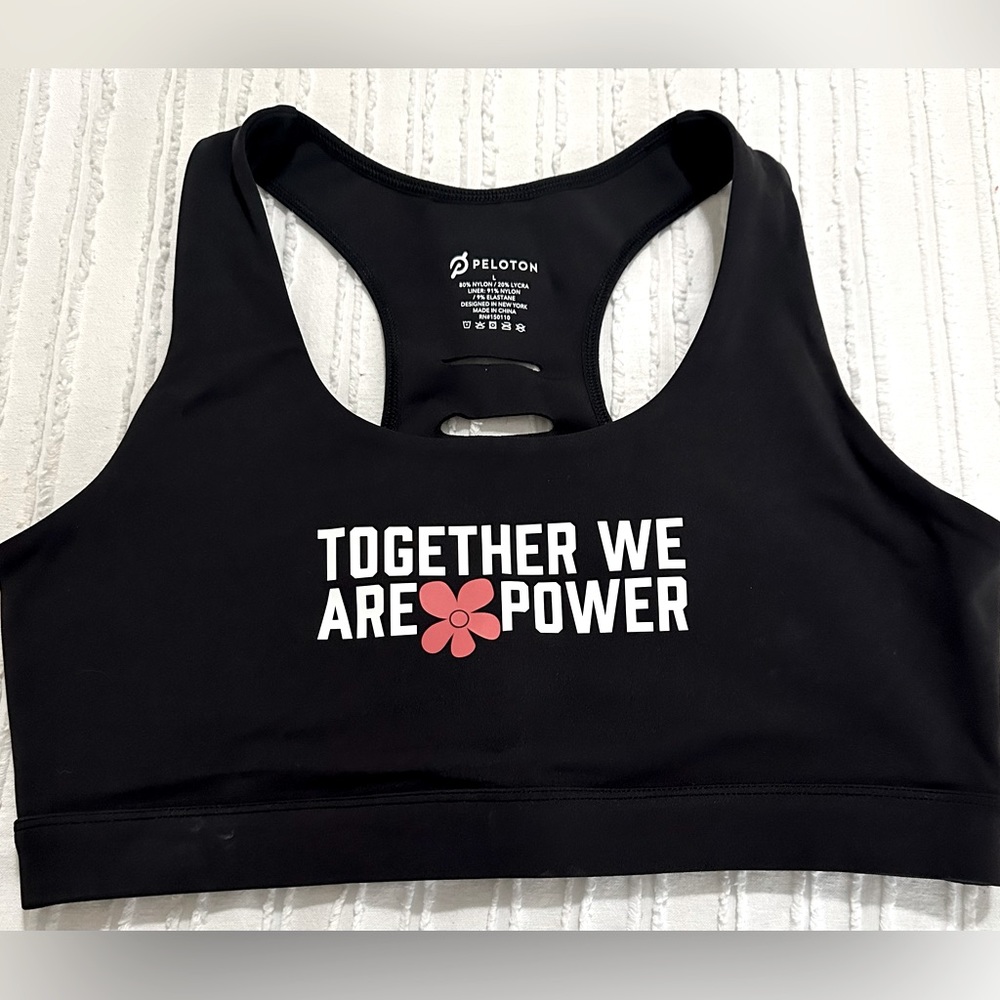 NWOT Peloton Sports Bra SZ Large